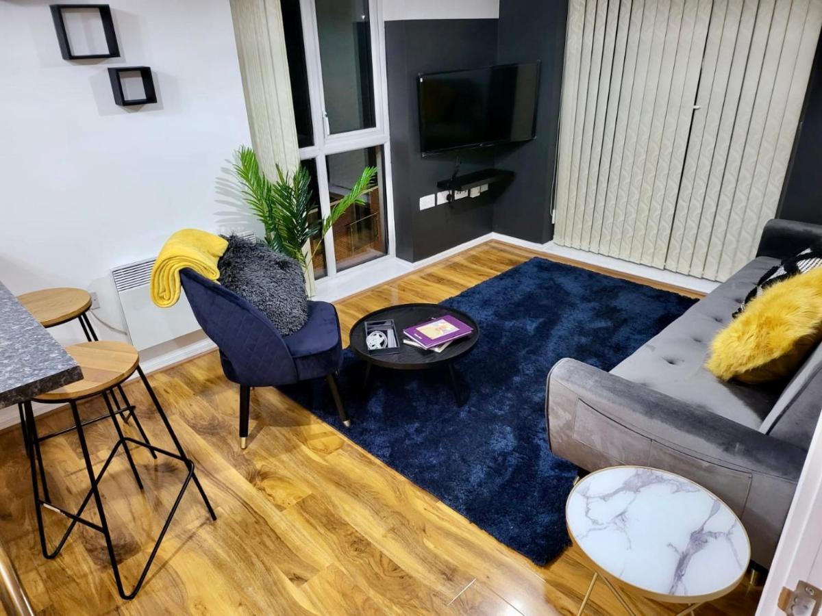 Modern & Stylish Apartment - Whyte Place Salford Manchester Exterior foto